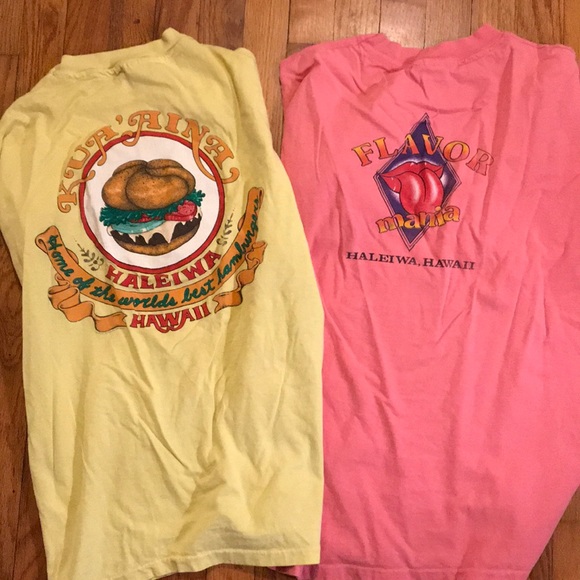 Vintage Other - Two 80’s Single Stitch Hawaiian Restaurant T-shirt